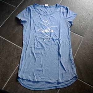 Sky Blue Hollister T-shirt Size M